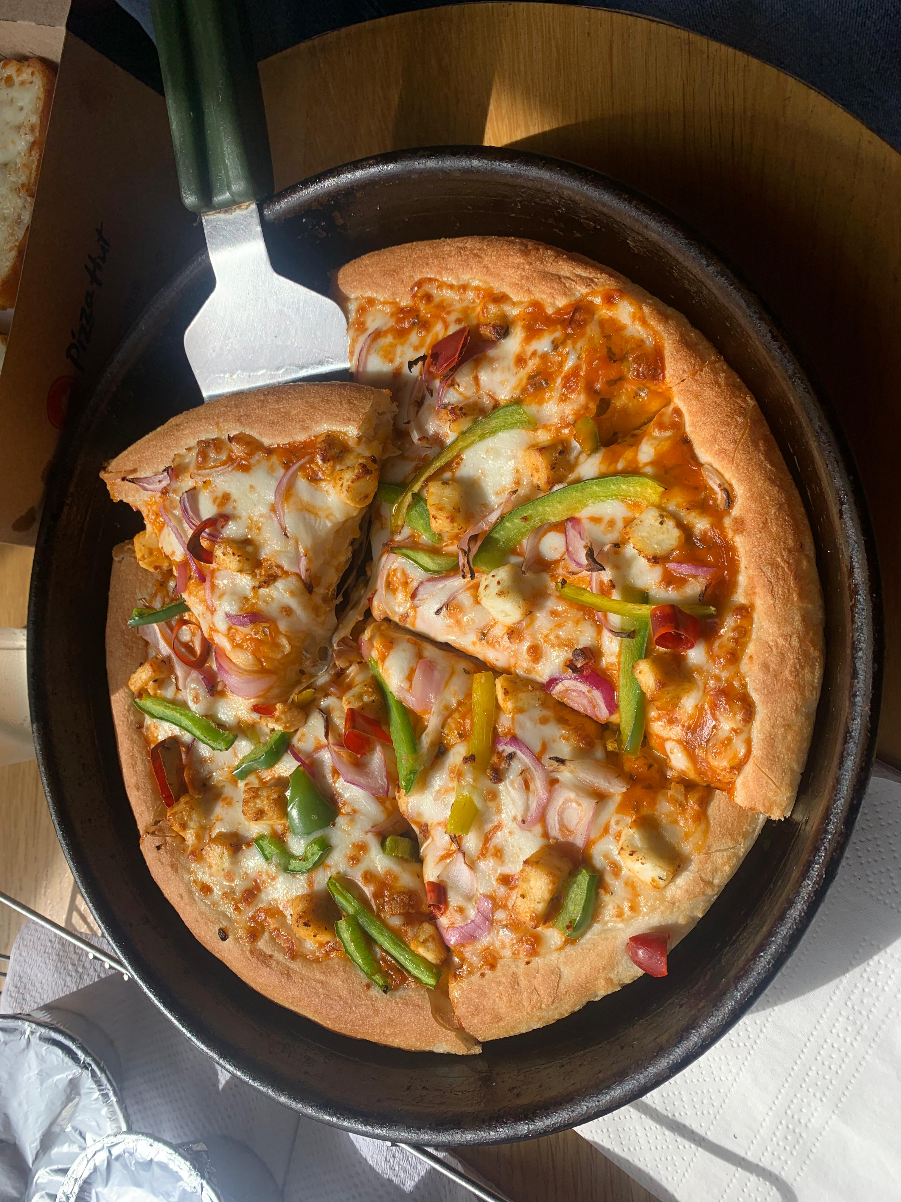 Sizzling Paneer Tikka Pizza